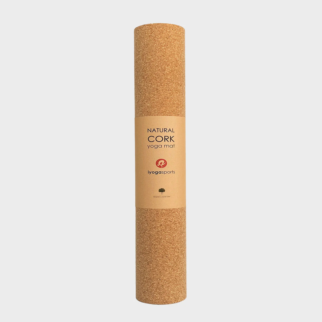 Esterilla de corcho natural para yoga