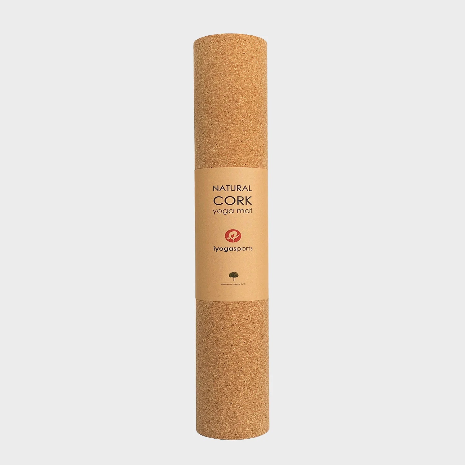 Esterilla de corcho natural para yoga