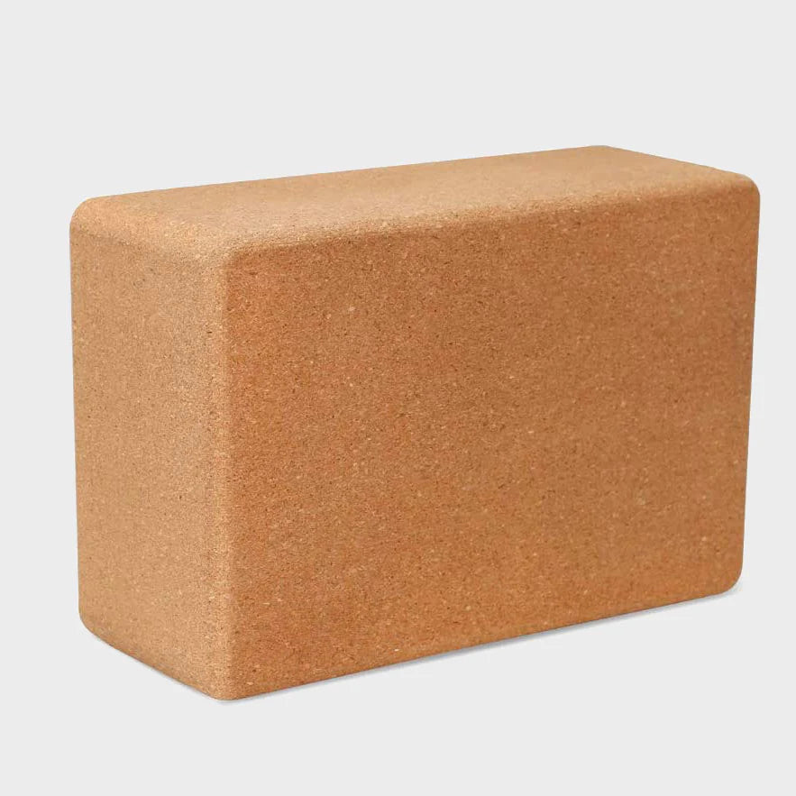 Bloque  de corcho para yoga 3"
