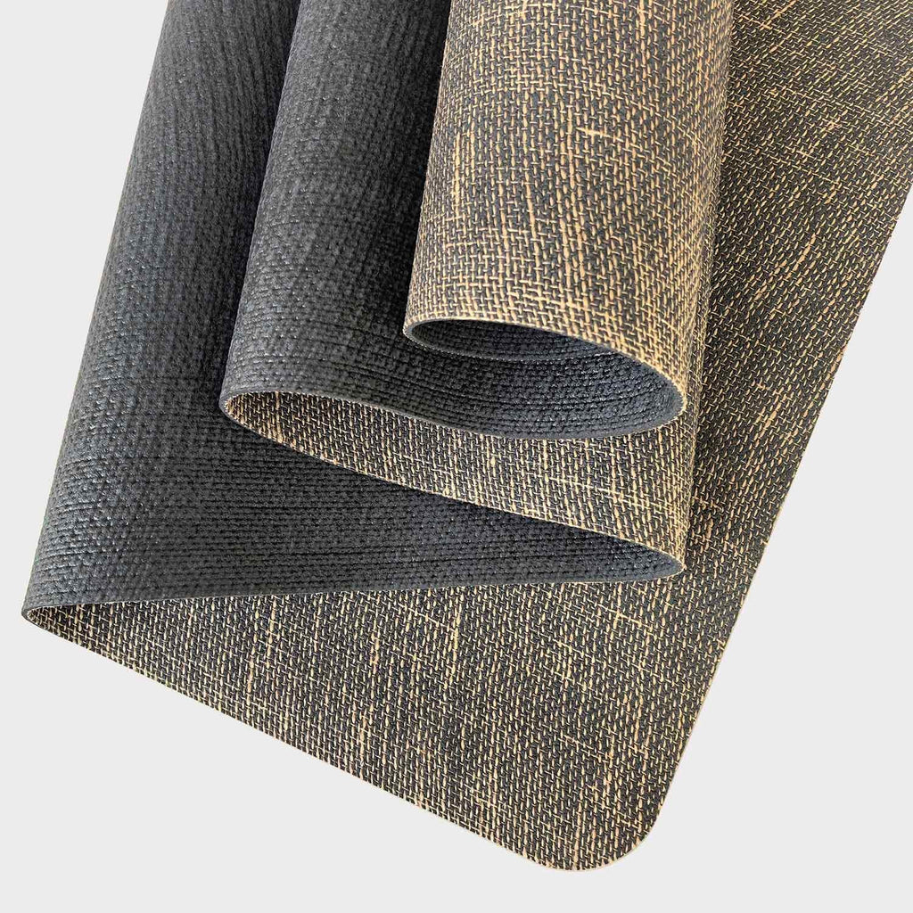 Alfombra de goma natural de yute de 4 mm (ancho extra)