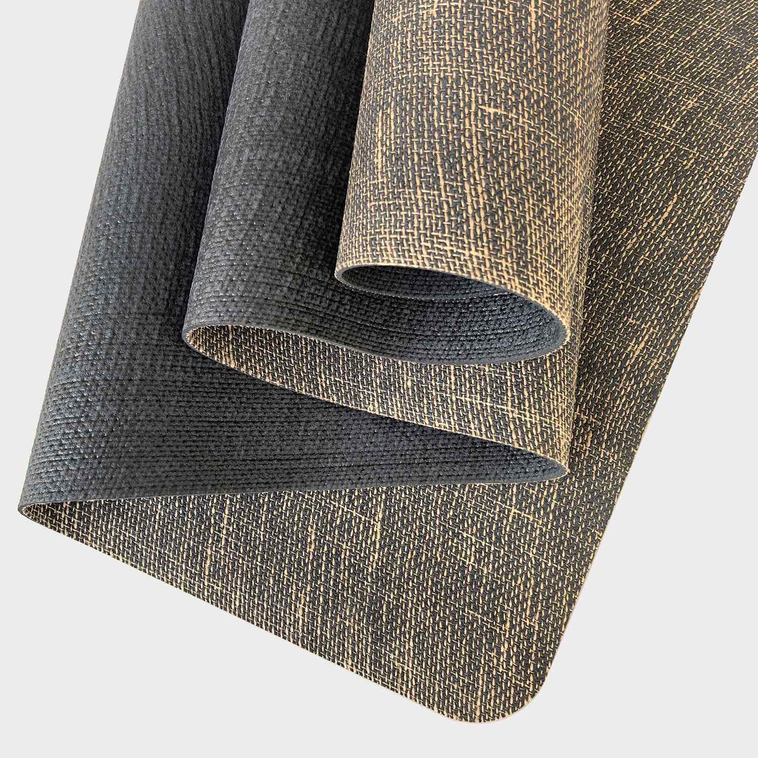 Alfombra de goma natural de yute de 4 mm (ancho extra)