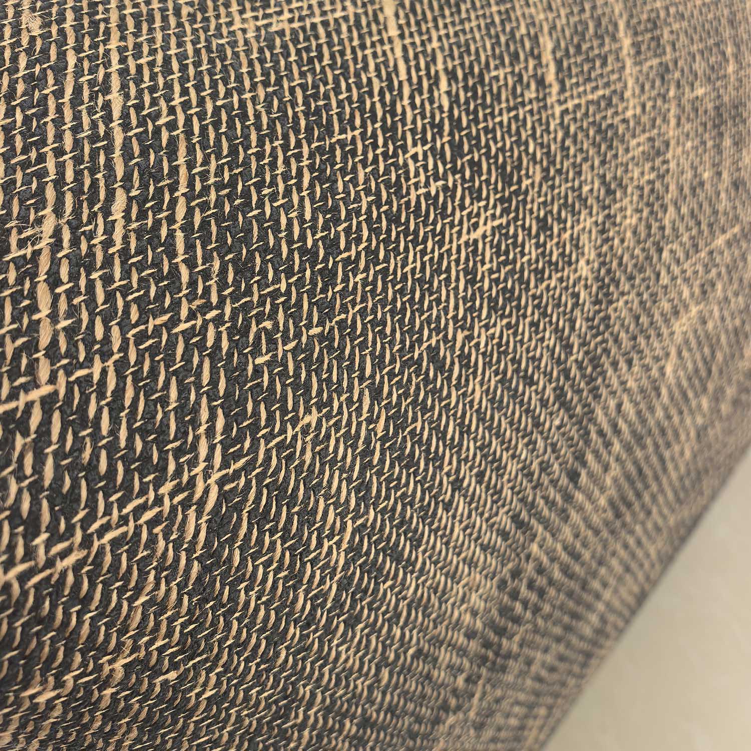 Alfombra de goma natural de yute de 4 mm (ancho extra)