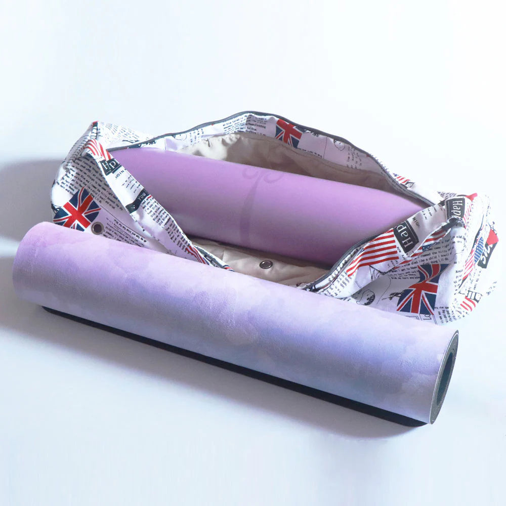 Bolsa de yoga con estampado premium