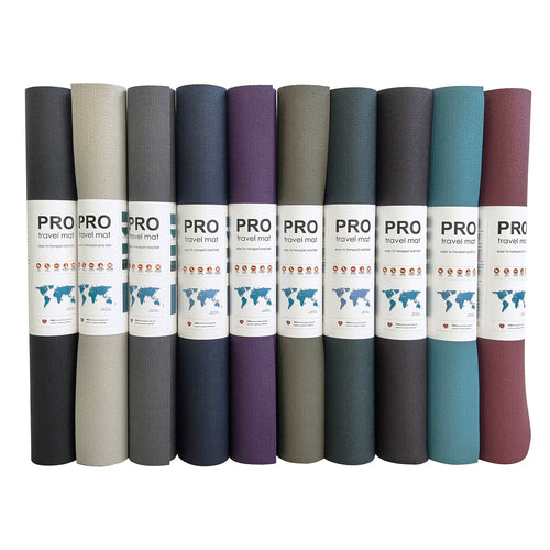 Alfombra de yoga de viaje PRO de 2 mm